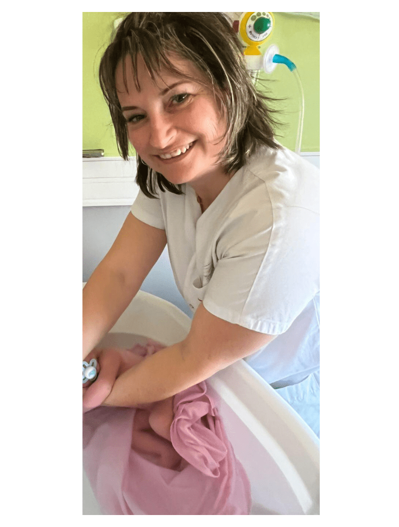 Bain thalasso bébé en néonat pour un moment de re naissance pour bébé mais aussi pour maman 