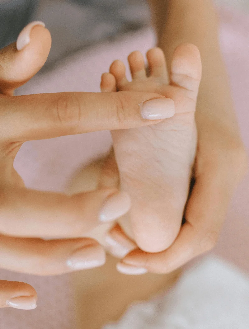 point de pression pour la parti ORL de bébé